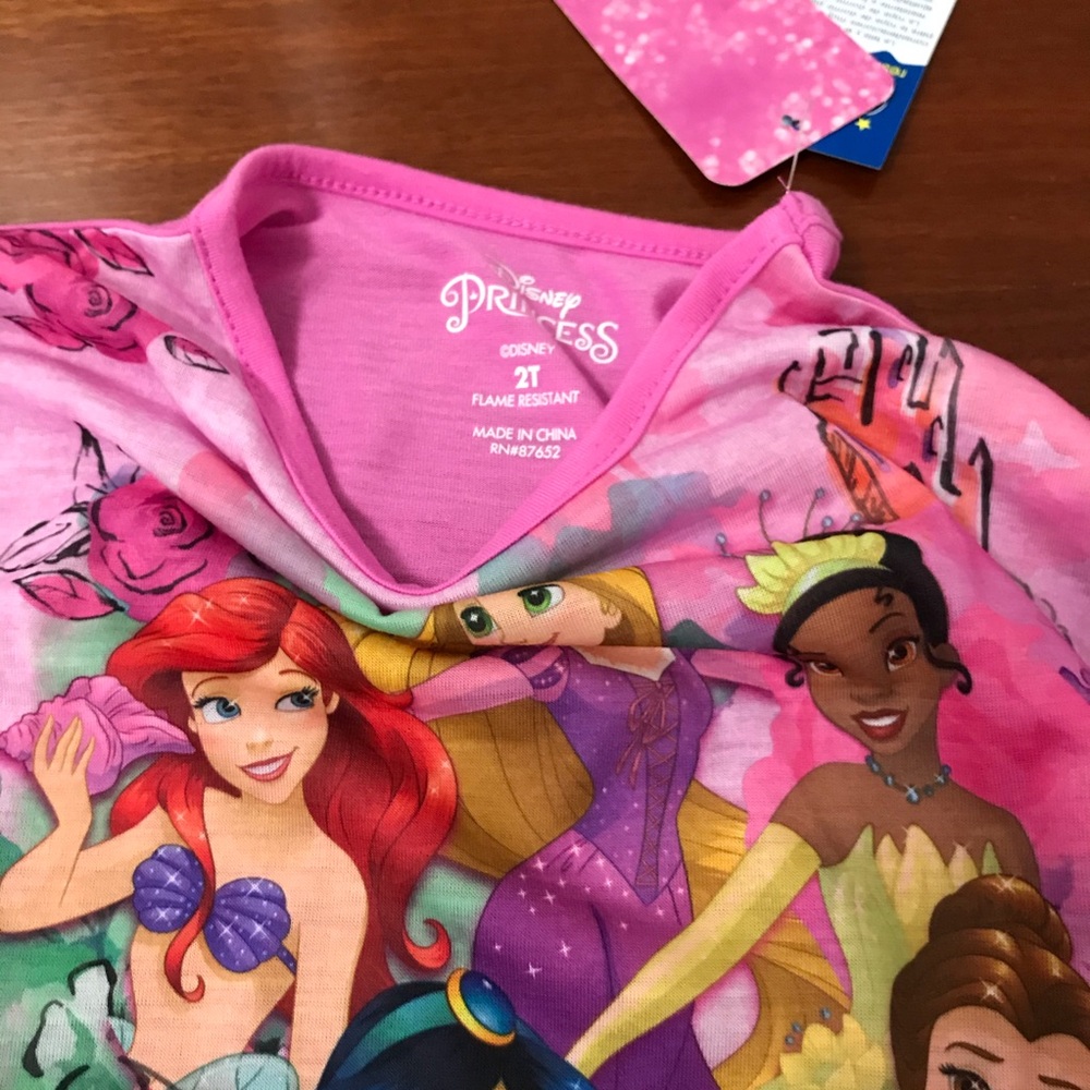 Disney Princess Pajama Set - Picture 5 of 7